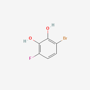 3-Bromo-6-fluoro-1,2-benzenediol