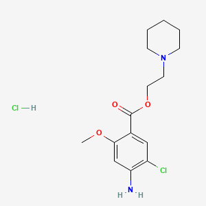2-(Piperidin-1-yl)ethyl 4-amino-5-chloro-2-methoxybenzoate hydrochloride