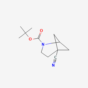 tert-Butyl 5-cyano-2-azabicyclo[3.1.1]heptane-2-carboxylate