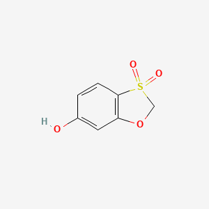 6-Hydroxy-2H-benzo[d][1，3]oxathiole 3，3-dioxide