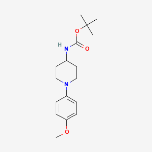 1，1-Dimethylethyl N-[1-(4-methoxyphenyl)-4-piperidinyl]carbamate