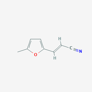 (2E)-3-(5-Methyl-2-furanyl)-2-propenenitrile