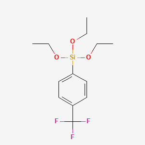 Triethoxy(4-(trifluoromethyl)phenyl)silane