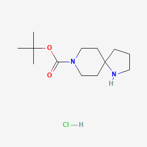 Tert-butyl 1,8-diazaspiro[4.5]decane-8-carboxylate hydrochloride