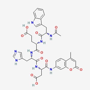 N-Acetyl-Trp-Glu-His-Asp-7-amino-4-methylcoumarin