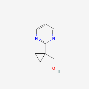 (1-(Pyrimidin-2-yl)cyclopropyl)methanol