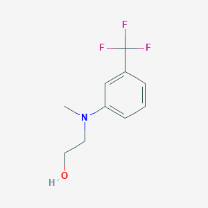 2-[Methyl[3-(trifluoromethyl)phenyl]amino]ethan-1-ol