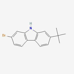 2-Bromo-7-(1，1-dimethylethyl)-9H-carbazole