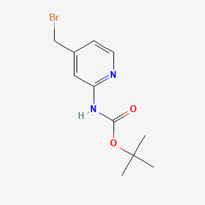 Tert-butyl (4-(bromomethyl)pyridin-2-yl)carbamate