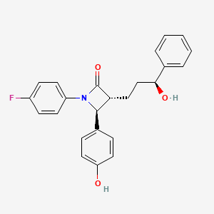 (3R,4S)‑1‑(4‑Fluorophenyl)‑3‑[(S)‑3‑hydroxy‑3‑phenylpropyl]‑4‑(4‑hydroxyphenyl)azetidin‑2‑one