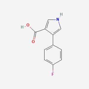 4-(4-FLUOROPHENYL)-1H-PYRROLE-3-CARBOXYLIC ACID