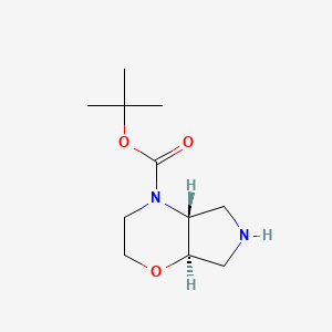 tert-Butyl (4aR,7aR)-hexahydropyrrolo[3,4-b][1,4]oxazine-4(4aH)-carboxylate