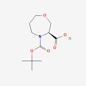 (S)-4-(tert-Butoxycarbonyl)-1,4-oxazepane-3-carboxylic acid
