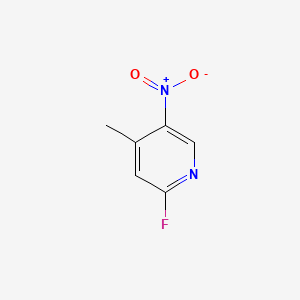 2-Fluoro-4-methyl-5-nitropyridine