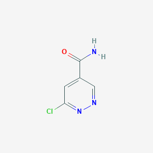 6-Chloropyridazine-4-carboxamide
