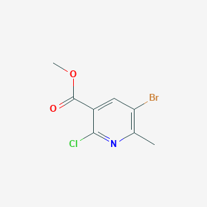 Methyl 5-bromo-2-chloro-6-methylnicotinate