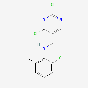 2，4-Dichloro-N-(2-chloro-6-methylphenyl)-5-pyrimidinemethanamine
