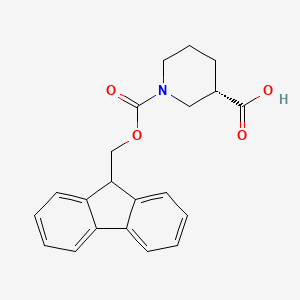 (S)-1-(((9H-Fluoren-9-yl)methoxy)carbonyl)piperidine-3-carboxylic acid