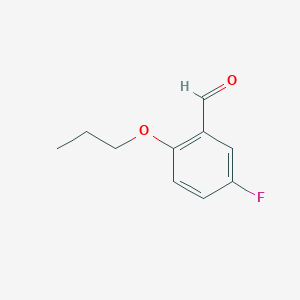 5-FLUORO-2-PROPOXYBENZALDEHYDE
