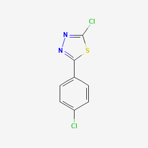 2-Chloro-5-(4-Chlorohenyl)-1,3,4-thiadiazole