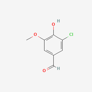 3-Chloro-4-hydroxy-5-methoxybenzaldehyde