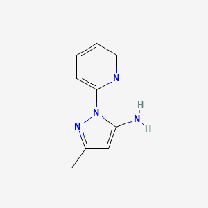 3-Methyl-1-(pyridin-2-yl)-1H-pyrazol-5-amine