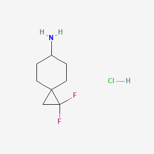 1,1-Difluorospiro[2.5]Octan-6-amine hydrochloride
