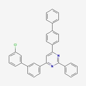 4-[1，1′-Biphenyl]-4-yl-6-(3′-chloro[1，1′-biphenyl]-3-yl)-2-phenylpyrimidine