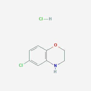 6-Chloro-3,4-Dihydro-2H-benzo[b][1,4]oxazine hydrochloride