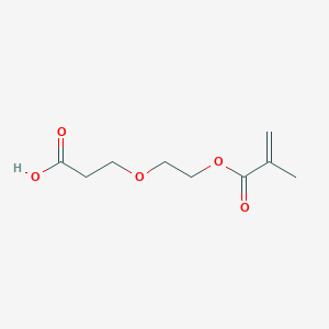 2-(2-Carboxyethoxy)ethyl 2-methyl-2-propenoate