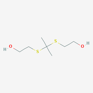 2,2'-[Propane-2,2-diylbis(sulfanediyl)]bis(ethan-1-ol)