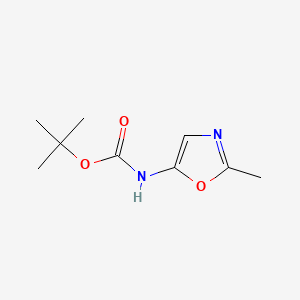 tert-butyl N-(2-methyl-1,3-oxazol-5-yl)carbamate