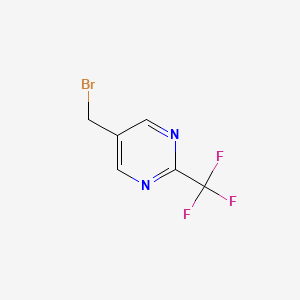 5-(Bromomethyl)-2-(trifluoromethyl)pyrimidine