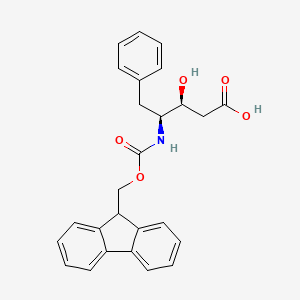 (3S,4S)-4-(9H-Fluoren-9-ylmethoxycarbonylamino)-3-hydroxy-5-phenylpentanoic acid