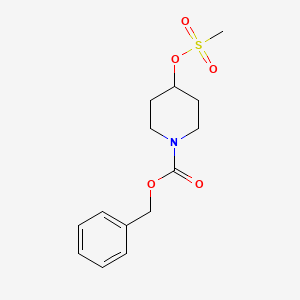 Benzyl 4-((methylsulfonyl)oxy)piperidine-1-carboxylate