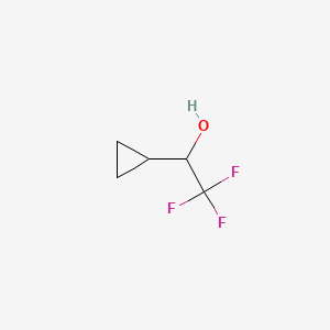1-Cyclopropyl-2,2,2-trifluoroethan-1-ol