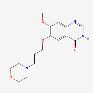 7-Methoxy-6-(3-morpholinopropoxy)quinazolin-4(1H)-one