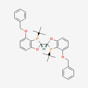 (2R,2'R,3R,3'R)-4,4'-bis(benzyloxy)-3,3'-di-tert-butyl2,2',3,3'-tetrahydro-2,2'-bibenzo[d][1,3]oxaphosphole