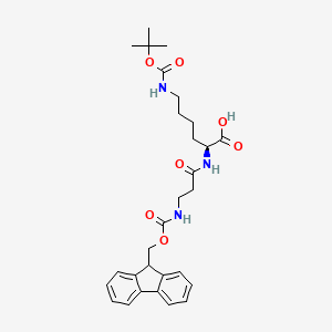 Fmoc-L-β-Ala-Lys(Boc)-OH