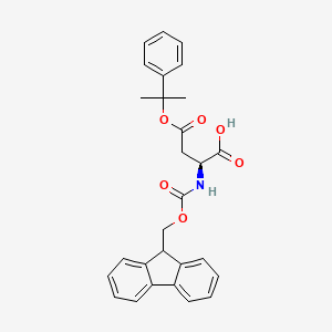 (S)-2-(Fmoc-amino)-4-oxo-4-[(2-phenyl-2-propyl)oxy]butanoic Acid