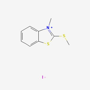 3-Methyl-2-(methylthio)-benzothiazolium iodide