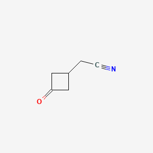 2-(3-Oxocyclobutyl)acetonitrile