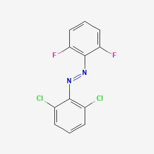 (E)-1-(2，6-Dichlorophenyl)-2-(2，6-difluorophenyl)diazene