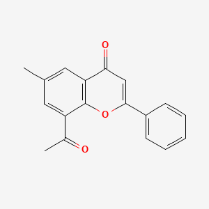 8-Acetyl-6-methyl-2-phenyl-4H-chromen-4-one