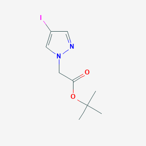 tert-Butyl 2-(4-iodo-1H-pyrazol-1-yl)acetate