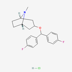 3α-Bis-(4-fluorophenyl)methoxytropane Hydrochloride