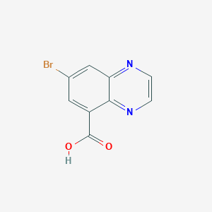 7-Bromo-5-quinoxalinecarboxylic acid