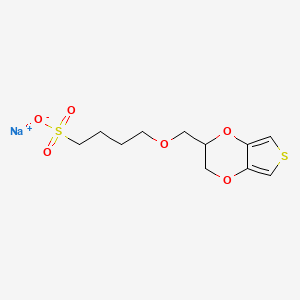 Sodium 4-((2,3-dihydrothieno[3,4-b][1,4]dioxin-2-yl)methoxy)butane-1-sulfonate