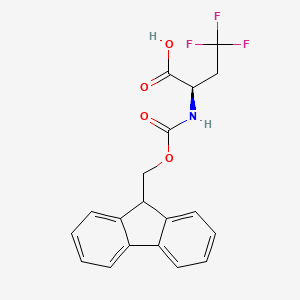 (R)-Fmoc-2-amino-4,4,4-trifluoro-butyric acid