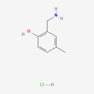 2-(Aminomethyl)-4-methylphenol hydrochloride